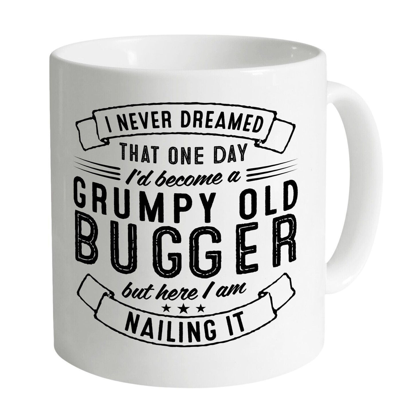 White Mug Front