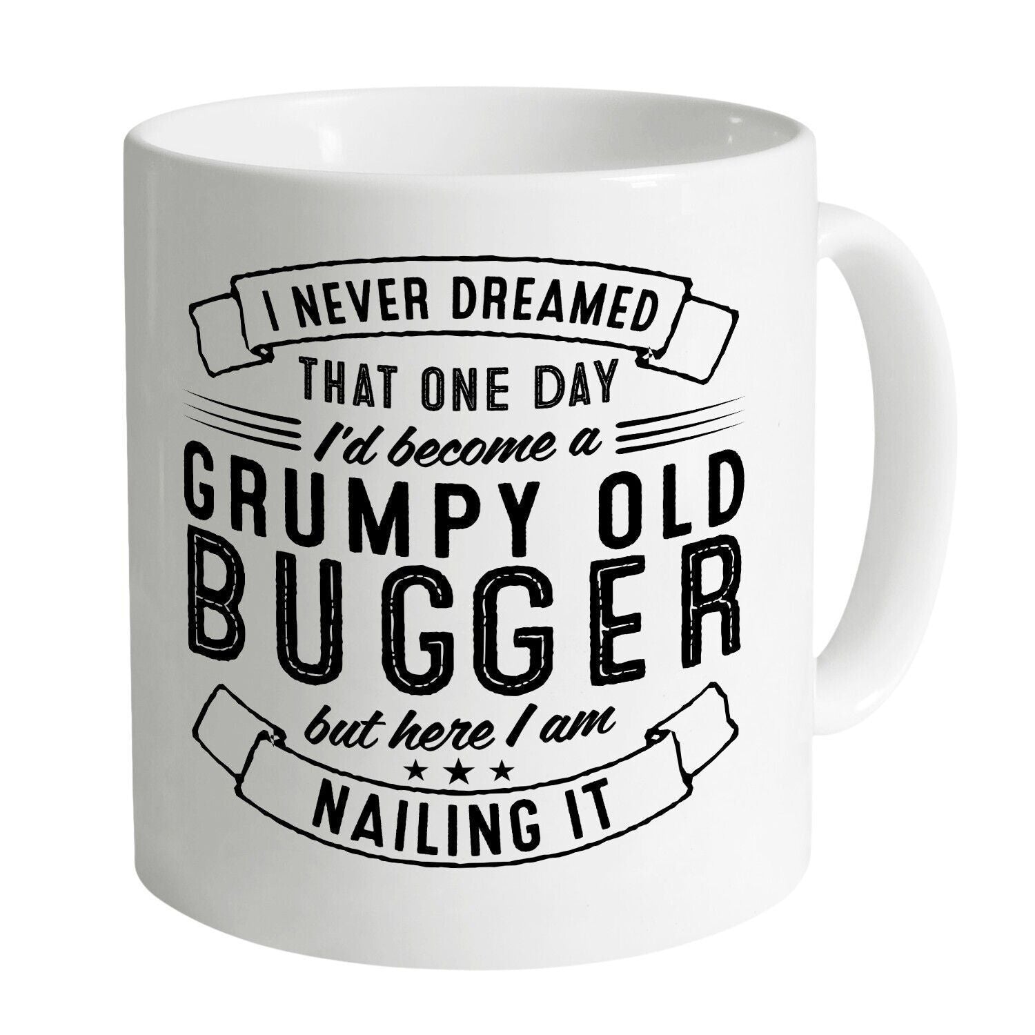 White Mug Front