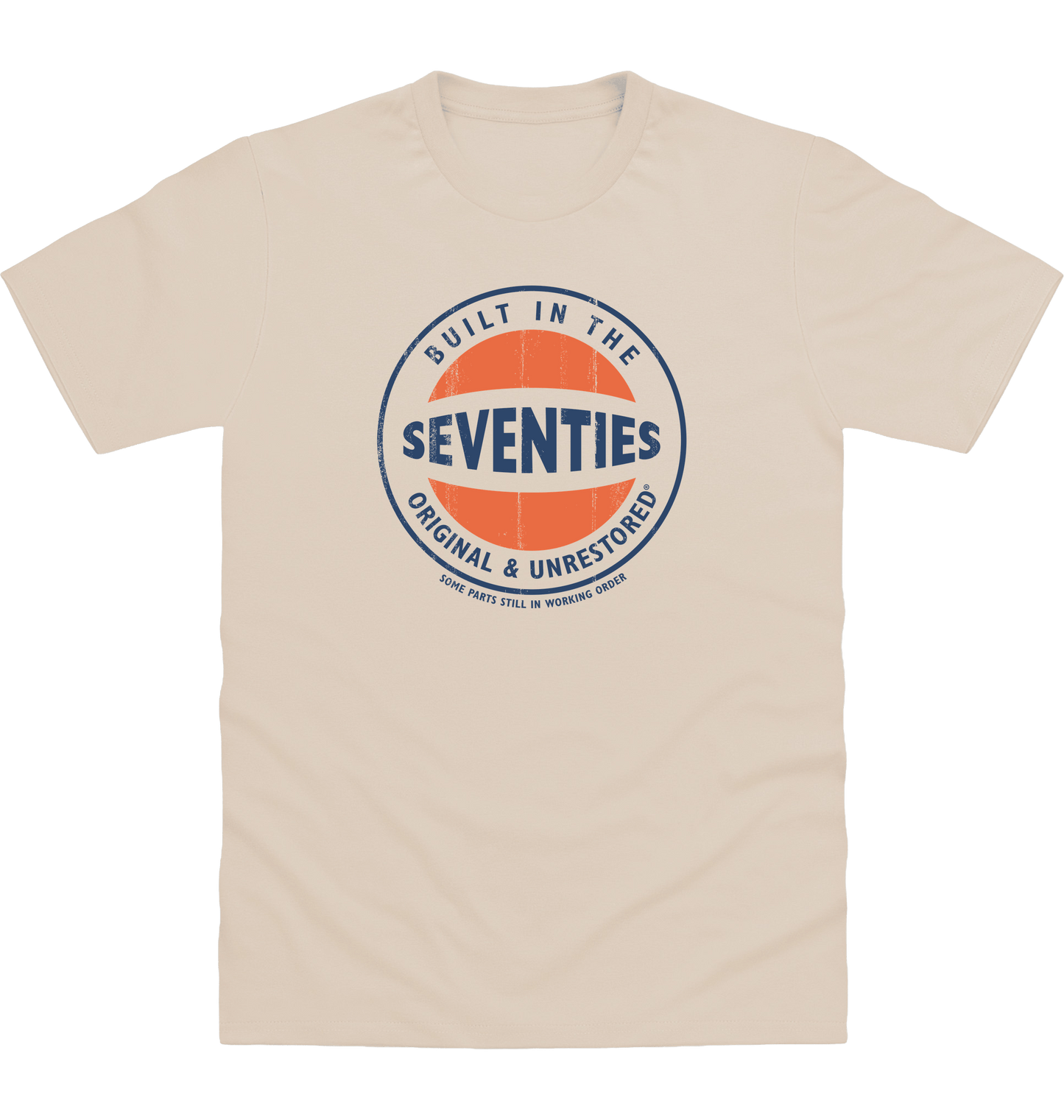 Natural Stone Printed T-shirt Front