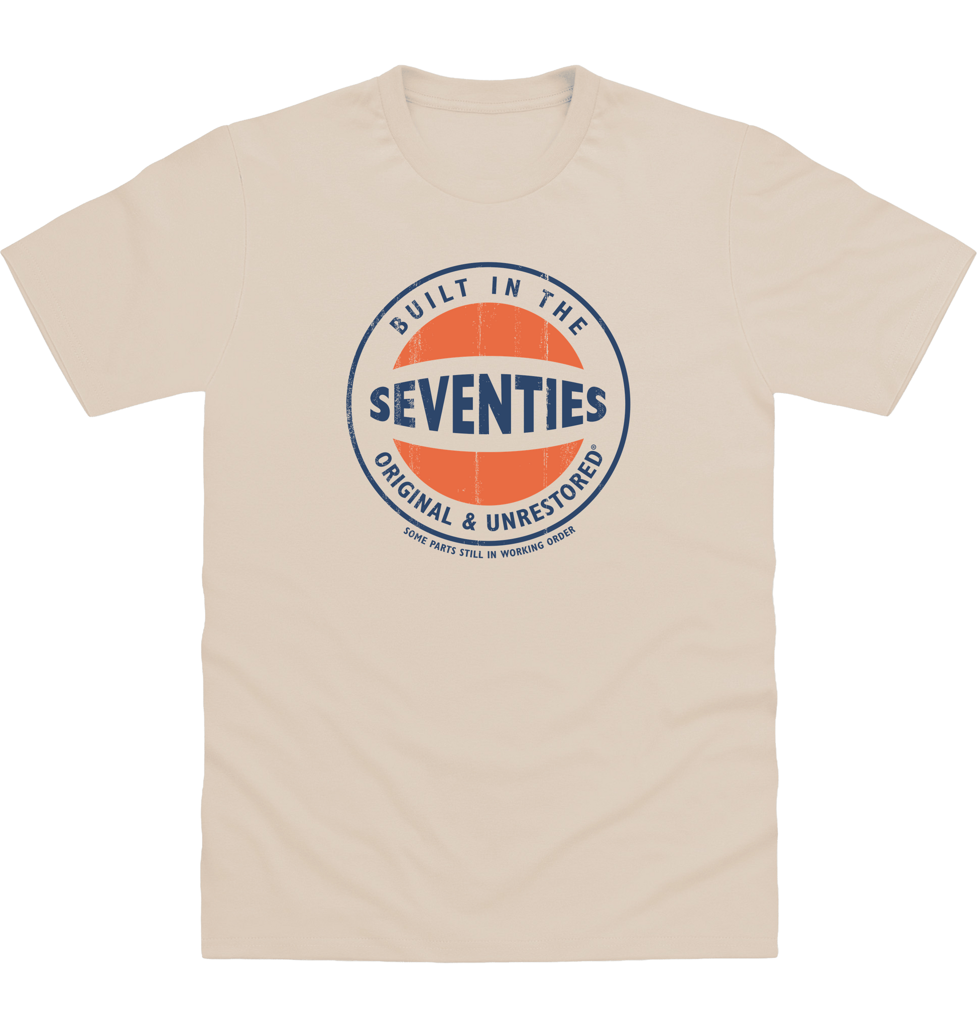 Natural Stone Printed T-shirt Front