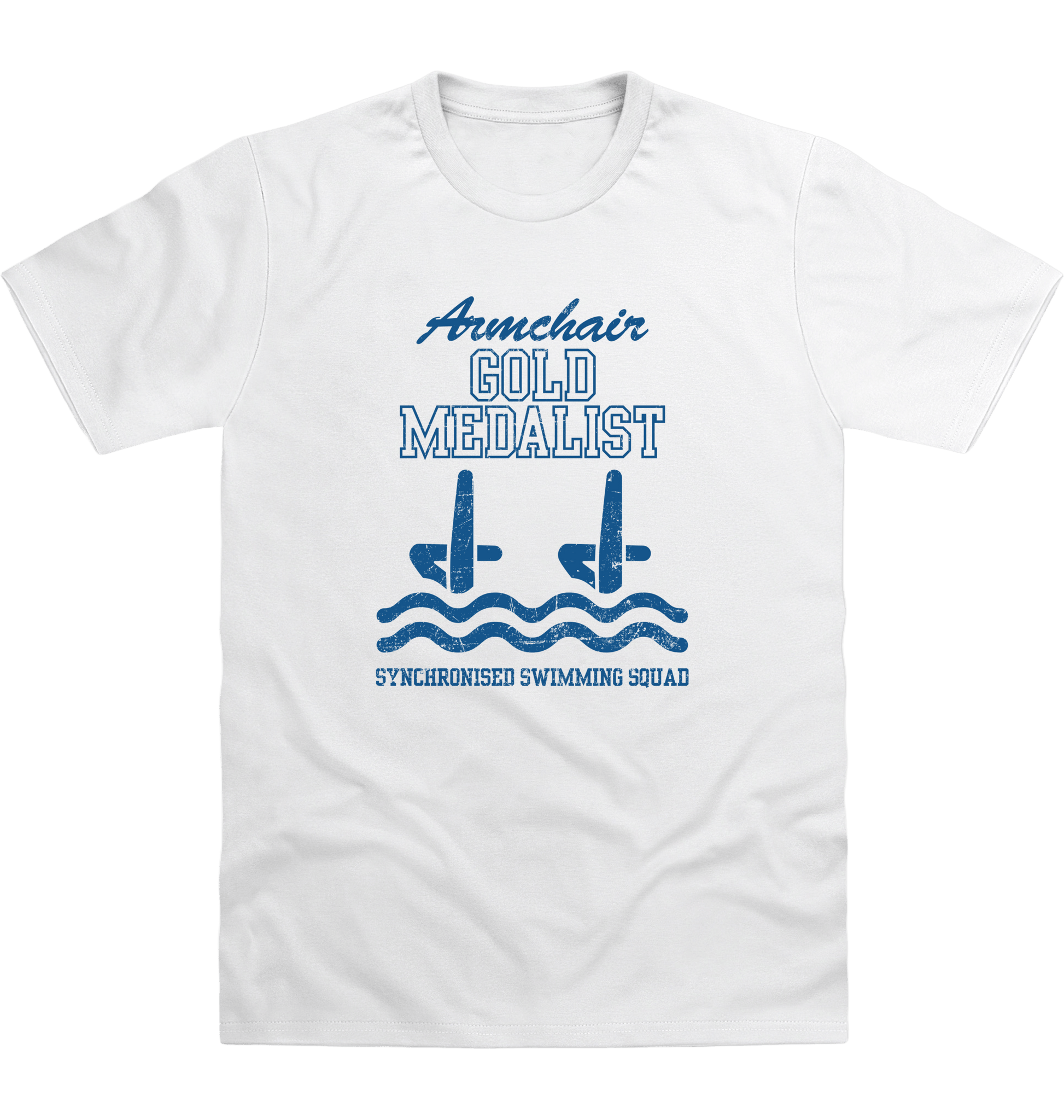 Arctic White Printed T-shirt Front