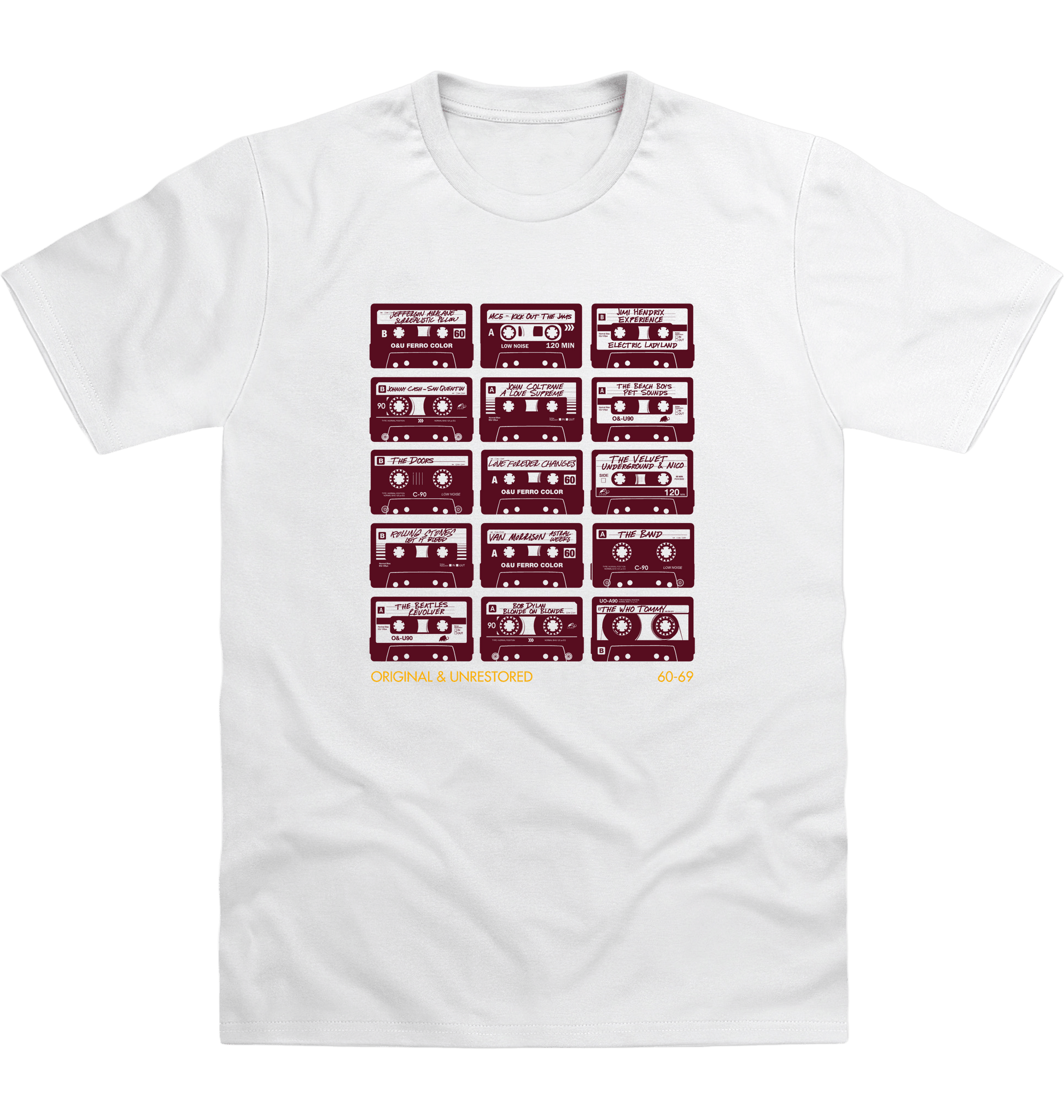 Arctic White Printed T-shirt Front