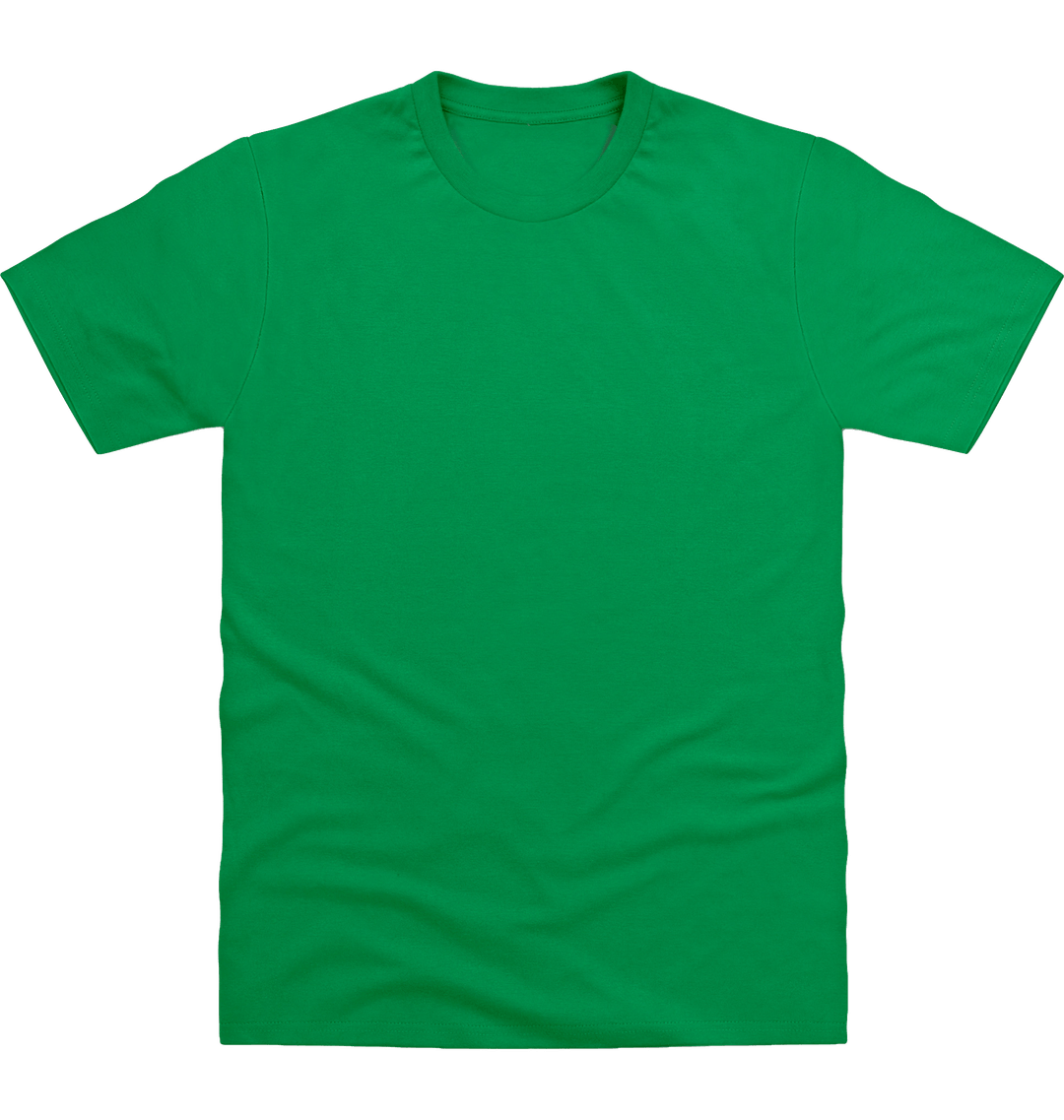 Kelly Green Printed T-shirt Front