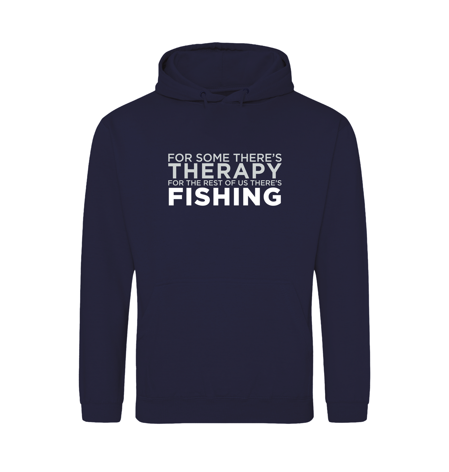 Oxford Navy Printed Hoody Front
