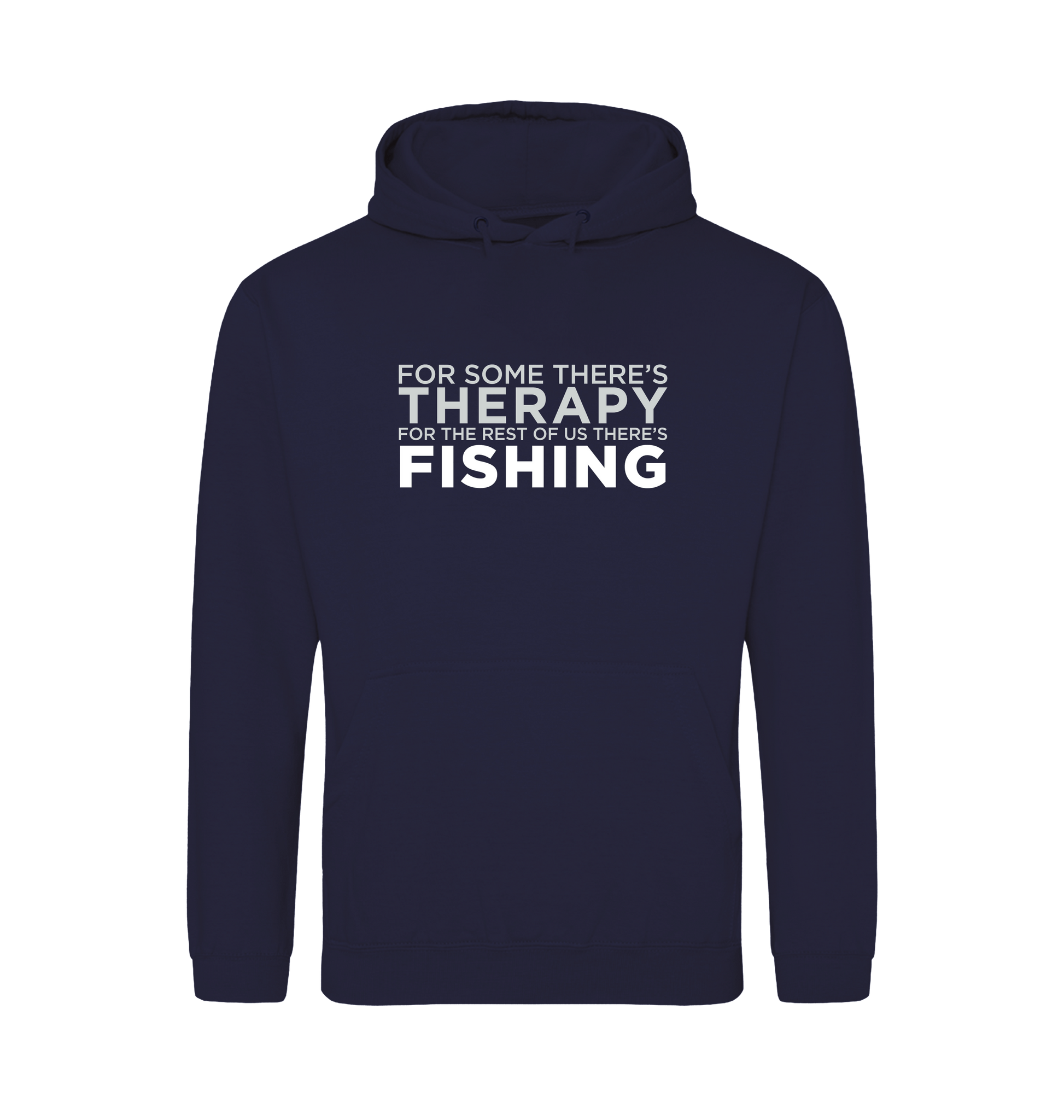 Oxford Navy Printed Hoody Front
