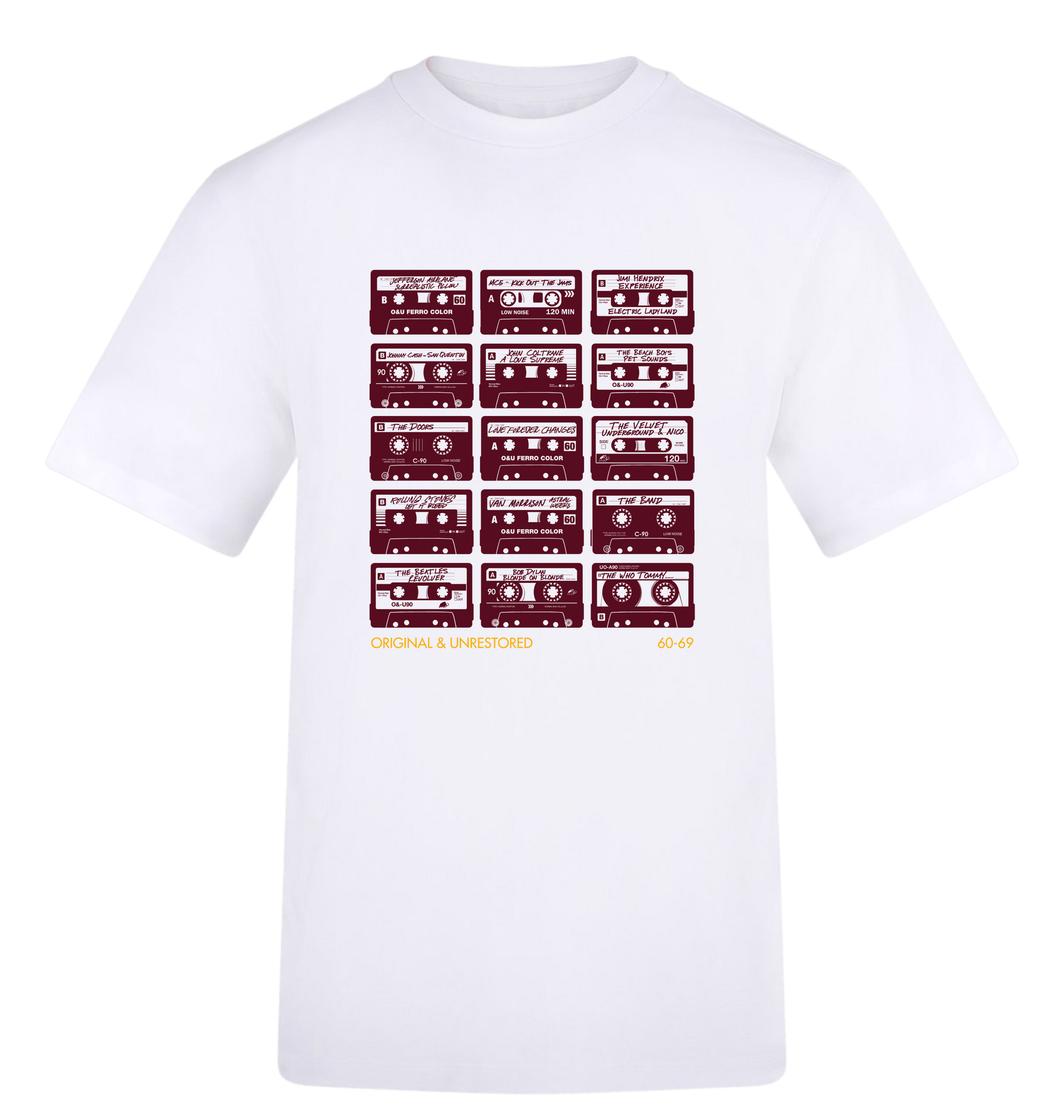 Arctic White Printed T-shirt Front