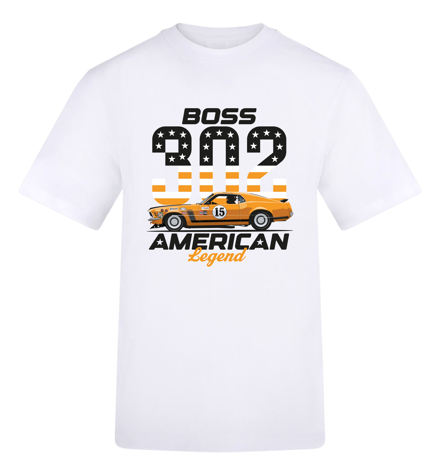 Arctic White Printed T-shirt Front