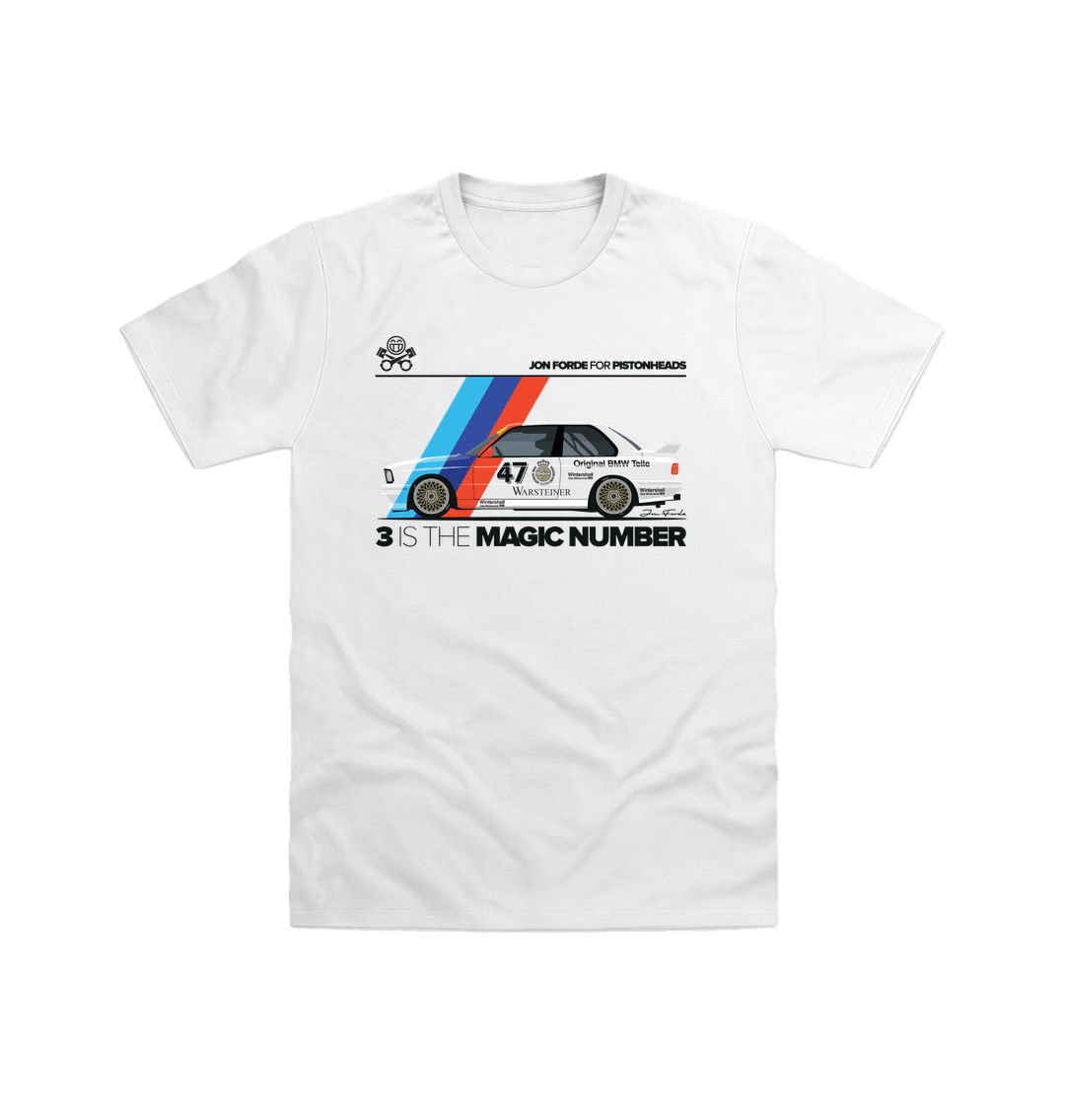 White Printed T-shirt Front