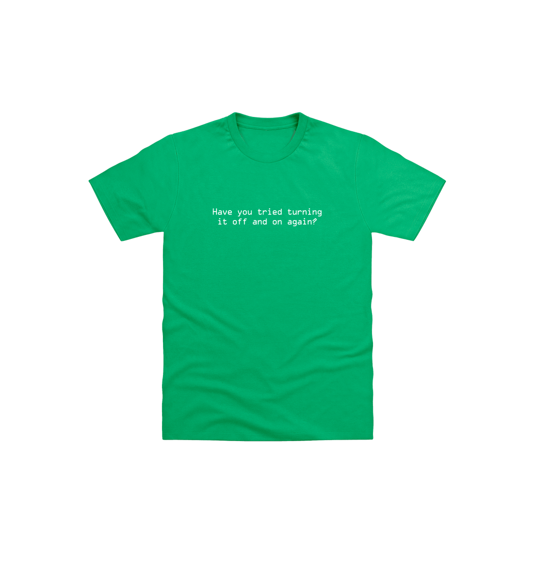 Irish Green Printed Kids T-Shirt Front
