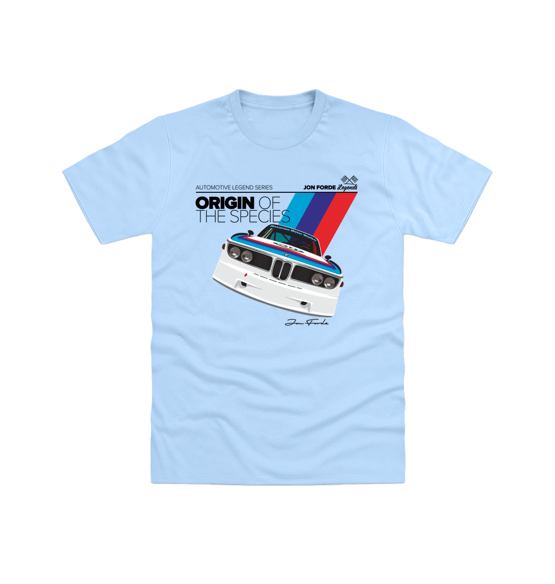 Light Blue Printed T-shirt Front