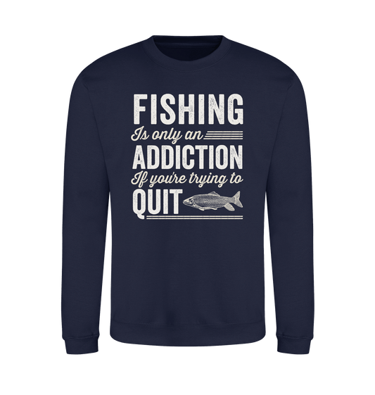 Oxford Navy Printed Sweater Front