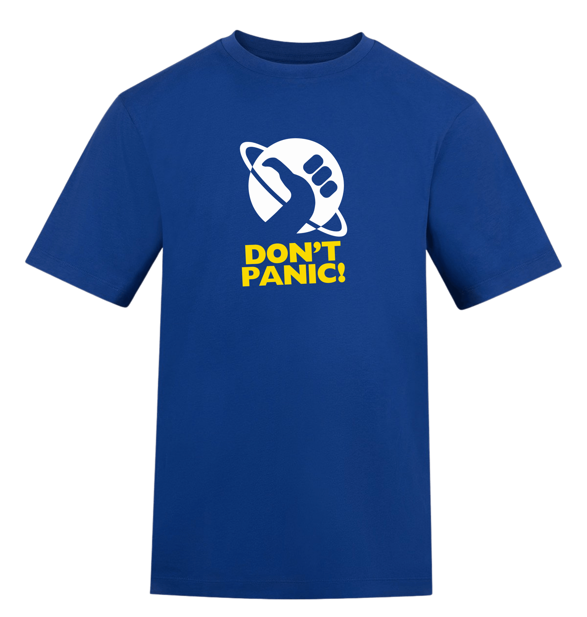 Royal Blue Printed T-shirt Front