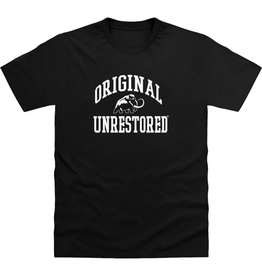 Deep Black Printed T-shirt Front