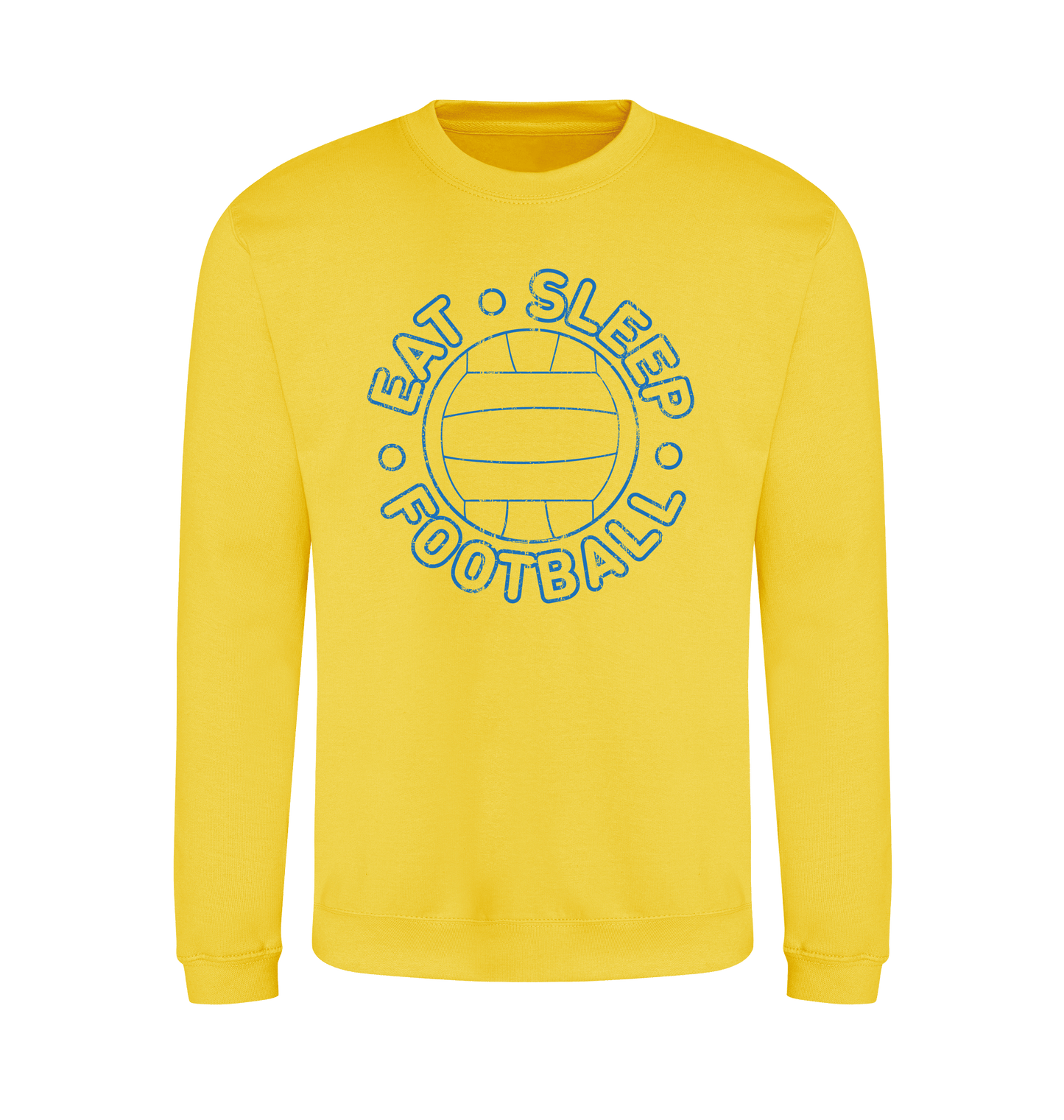 Sun Yellow Printed Sweater Front