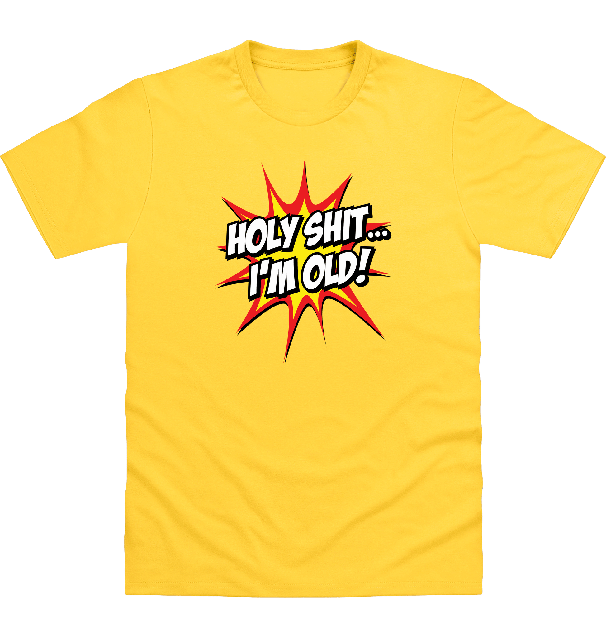 Sun Yellow Printed T-shirt Front