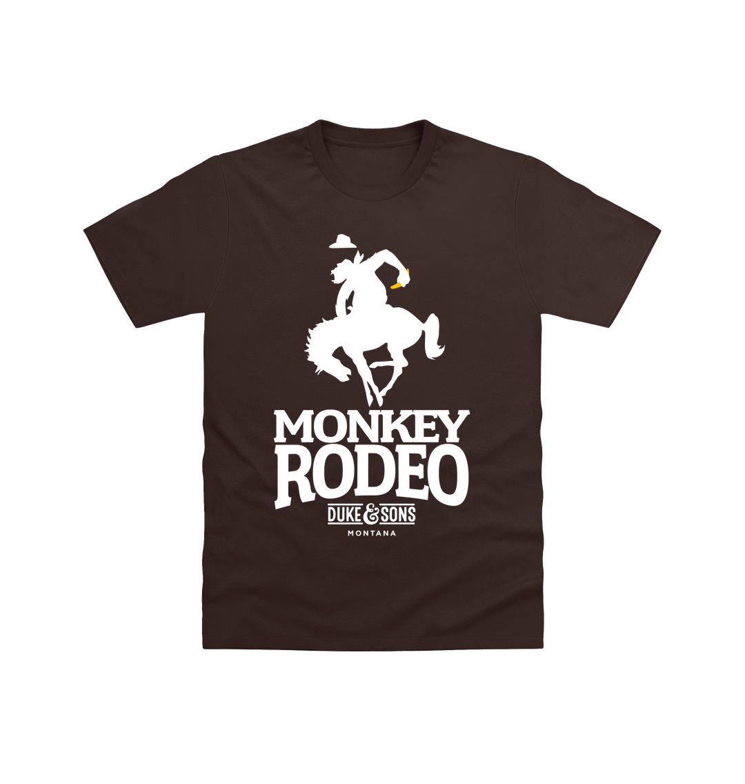 Dark Chocolate Printed T-shirt Front