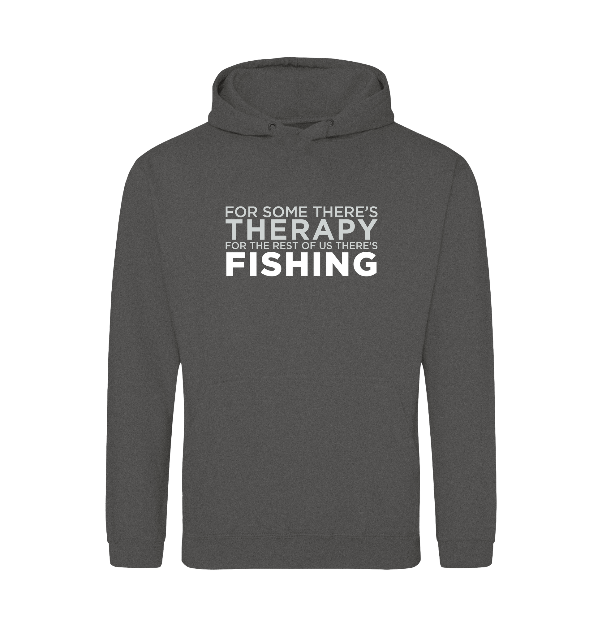 Charcoal Printed Hoody Front
