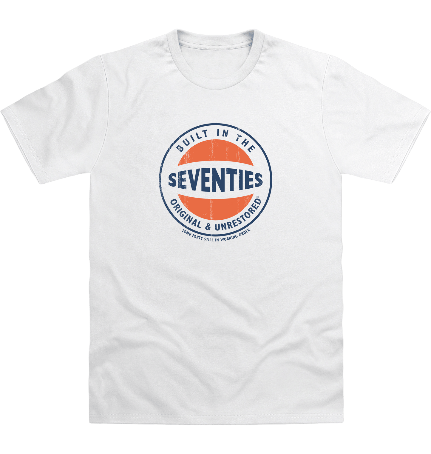 Arctic White Printed T-shirt Front
