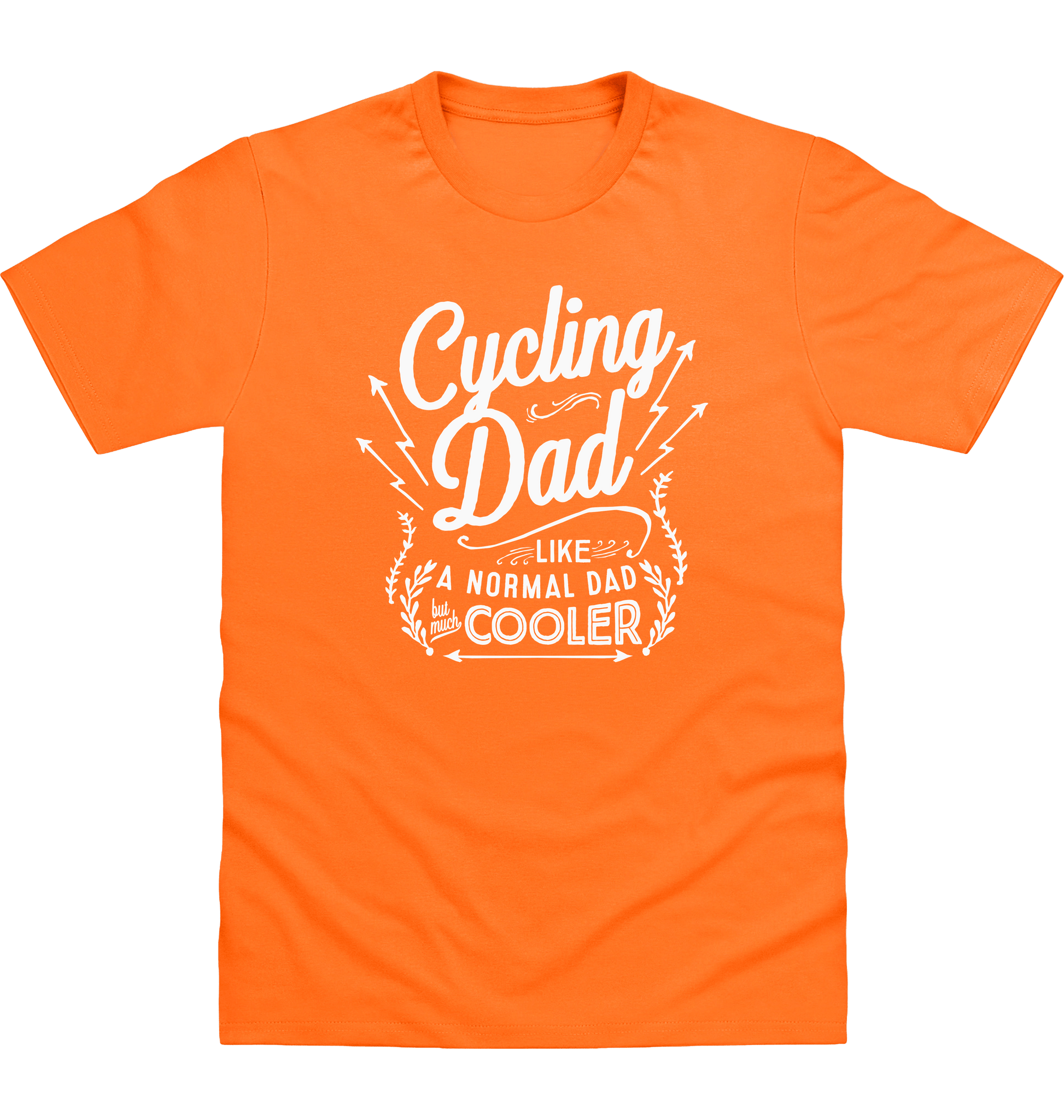 Orange Crush Printed T-shirt Front