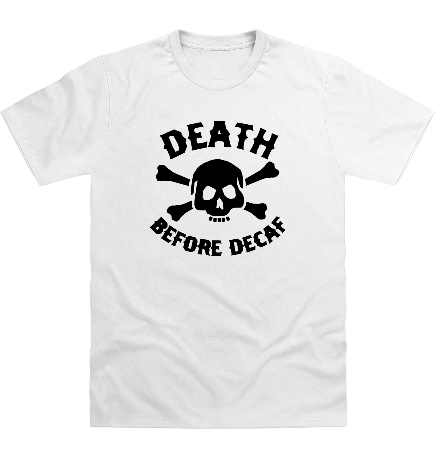 Arctic White Printed T-shirt Front