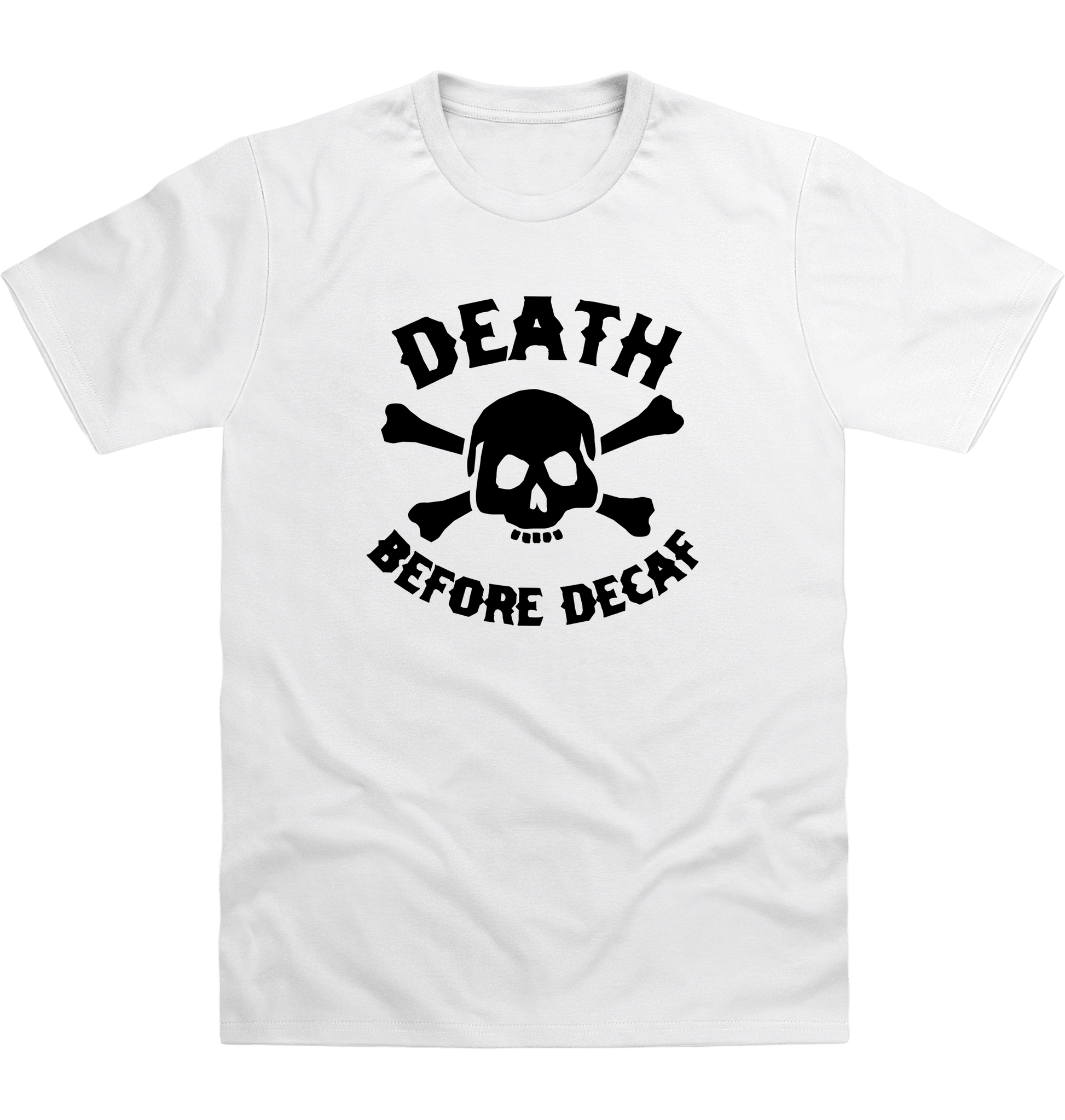 Arctic White Printed T-shirt Front