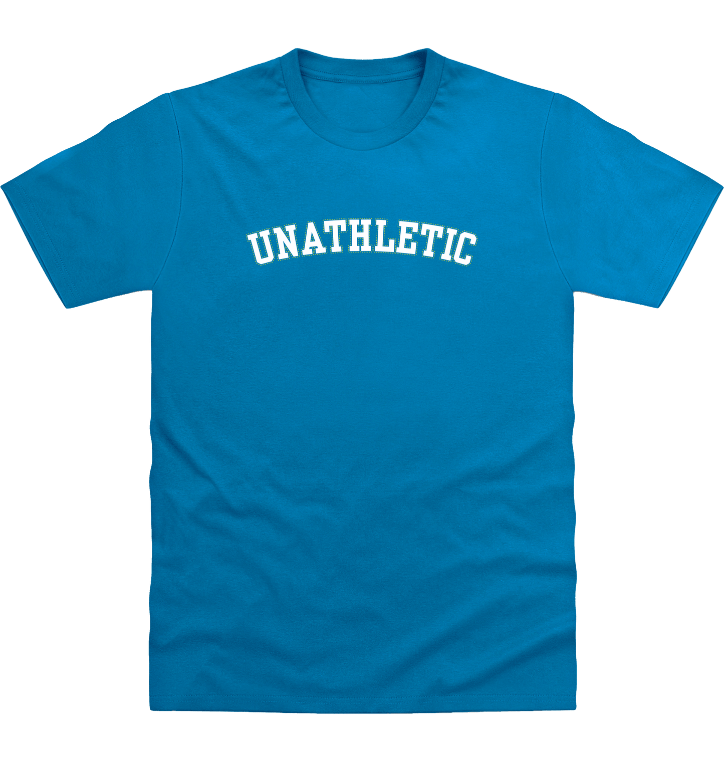 Sapphire Blue Printed T-shirt Front