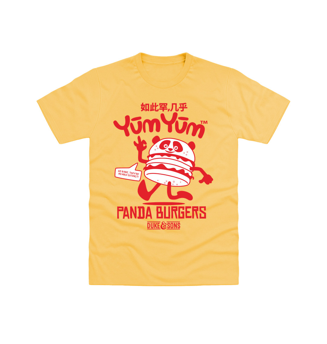 Yellow Haze Printed T-shirt Front