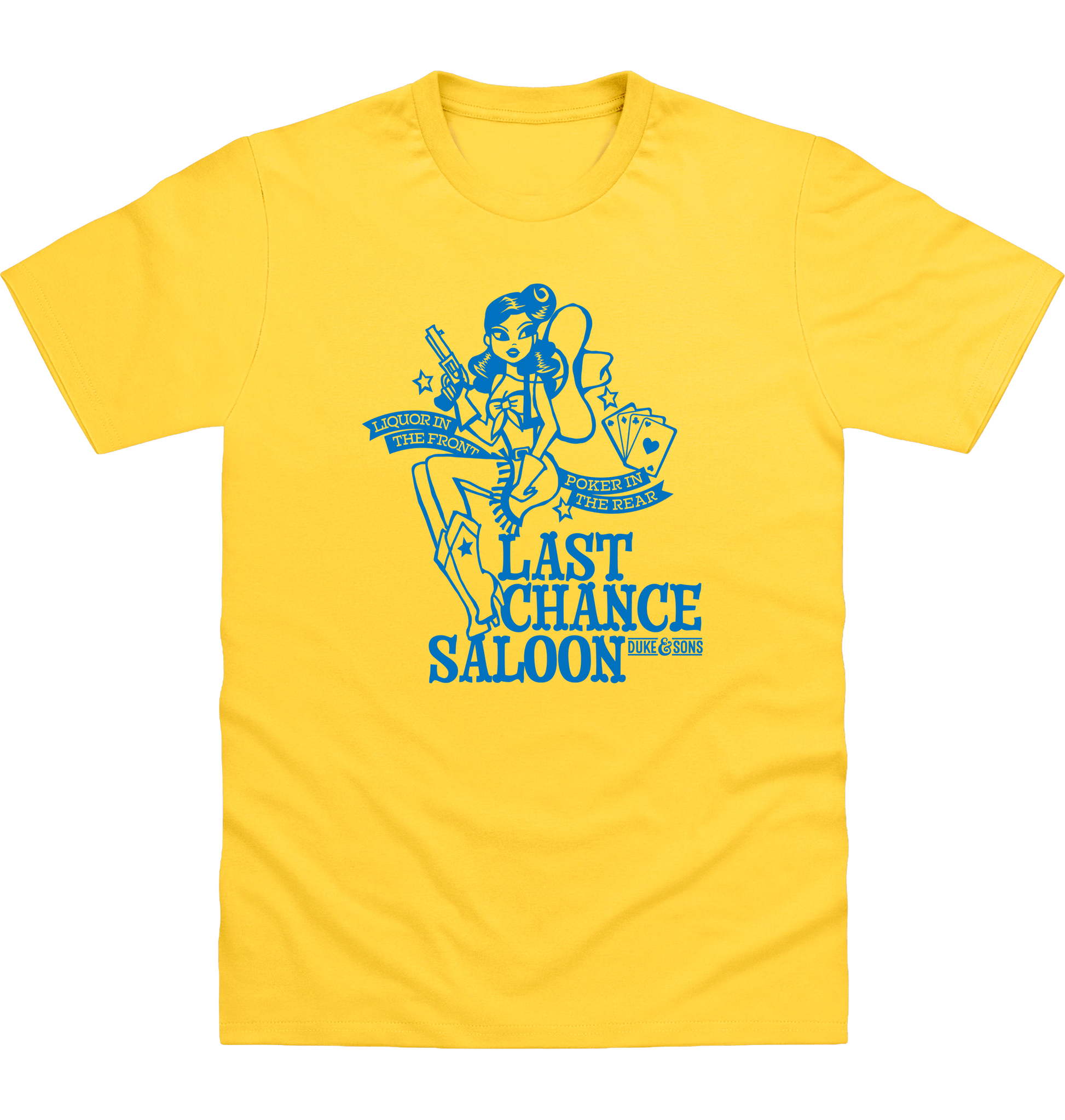 Sun Yellow Printed T-shirt Front