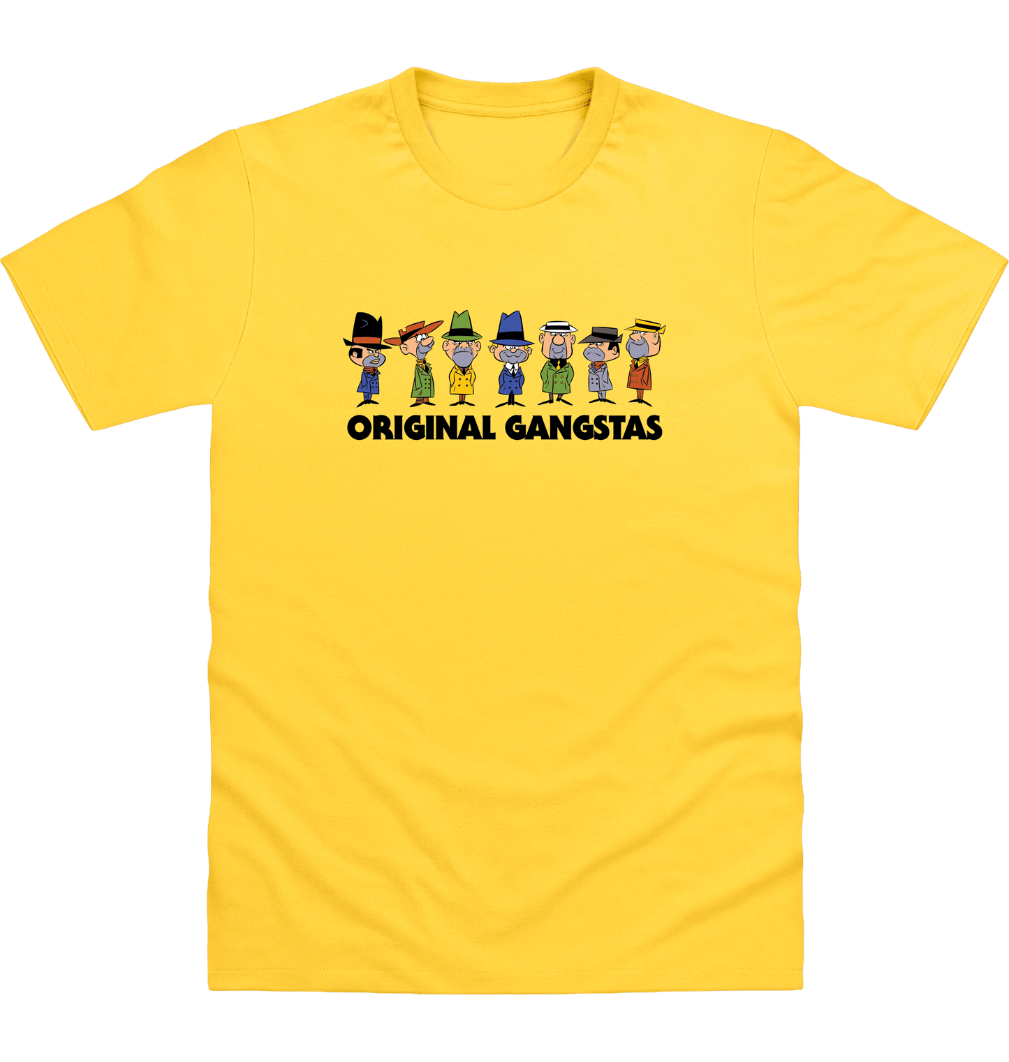 Sun Yellow Printed T-shirt Front
