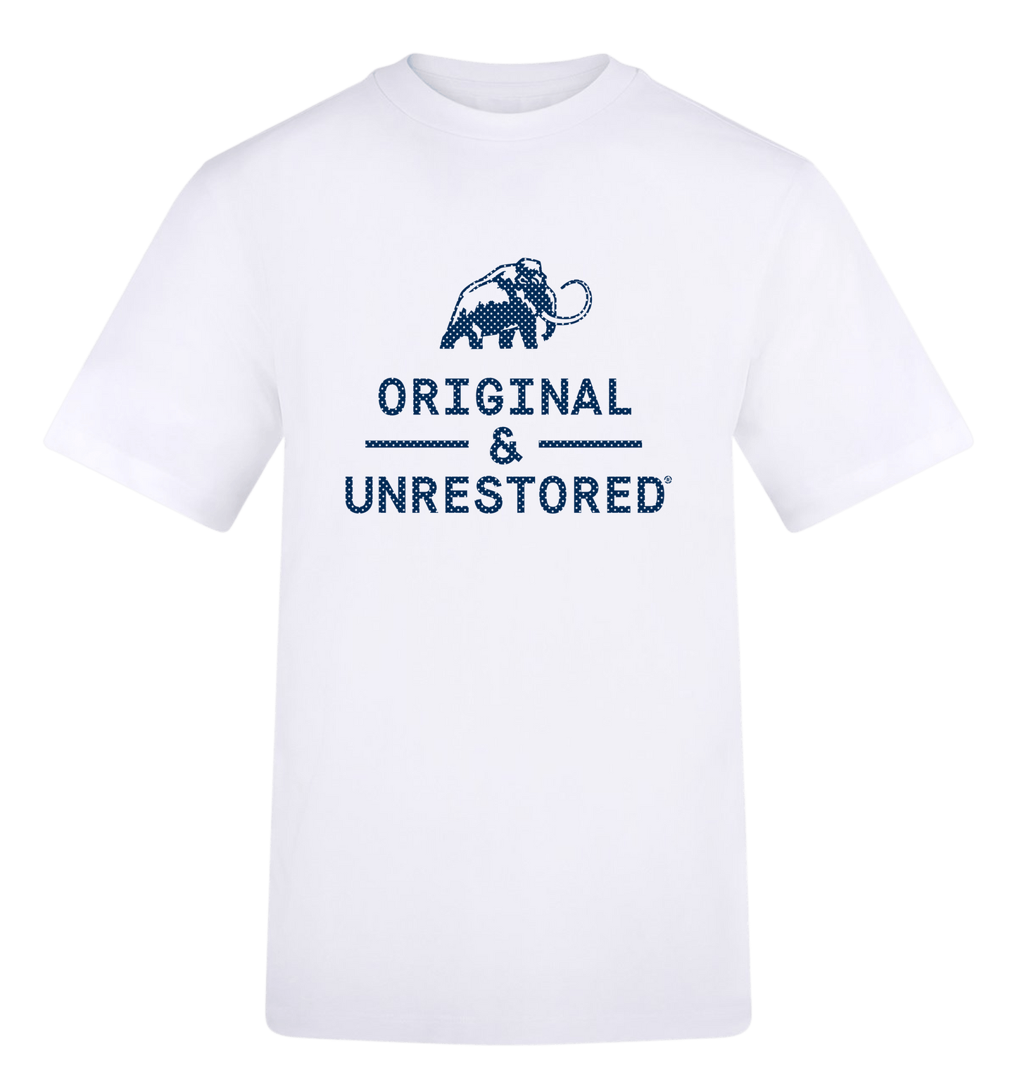 Arctic White Printed T-shirt Front