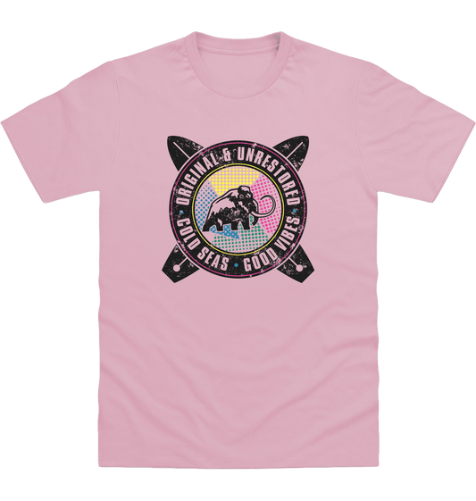 Baby Pink Printed T-shirt Front