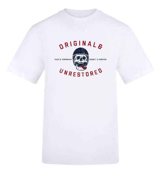 Arctic White Printed T-shirt Front