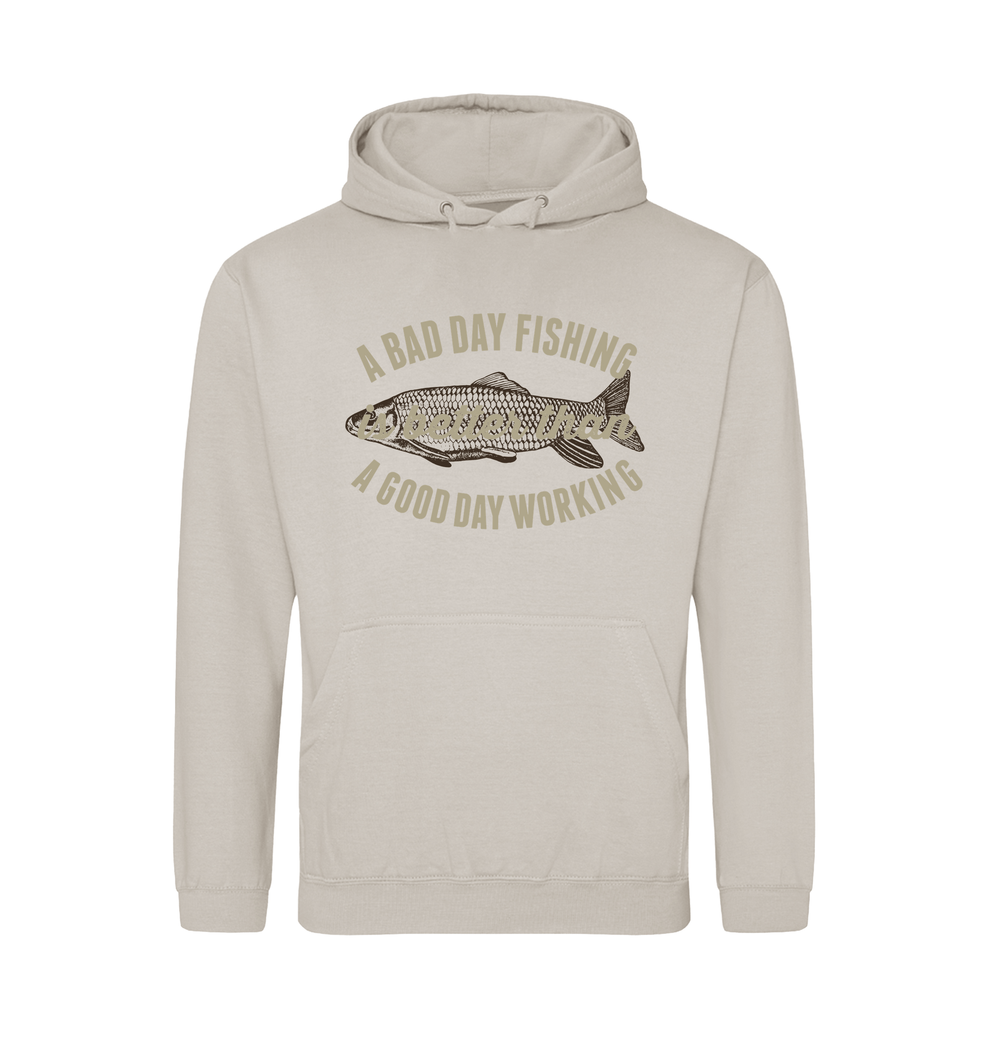 Natural Stone Printed Hoody Front