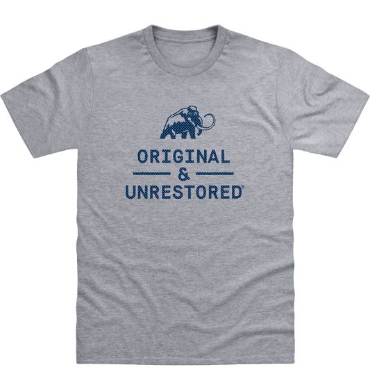 Heather Grey Printed T-shirt Front