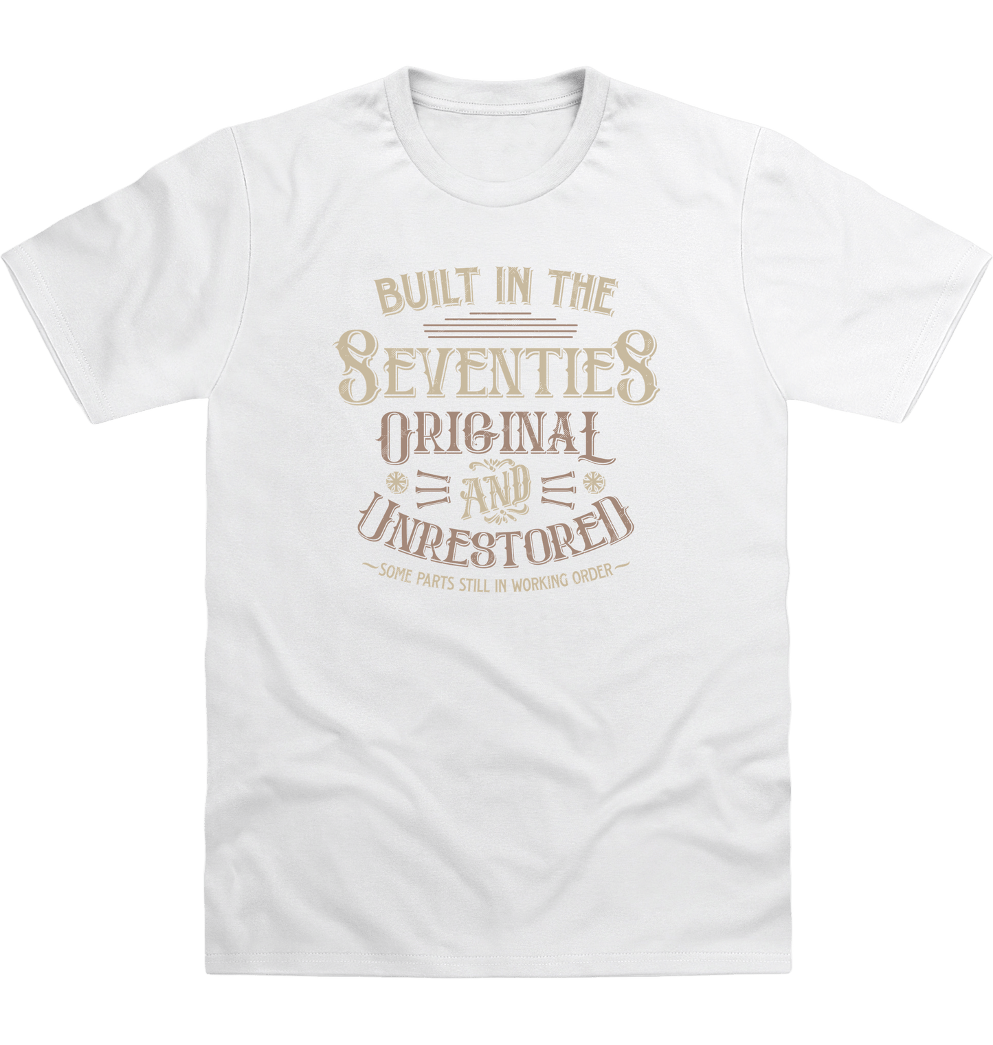 Arctic White Printed T-shirt Front