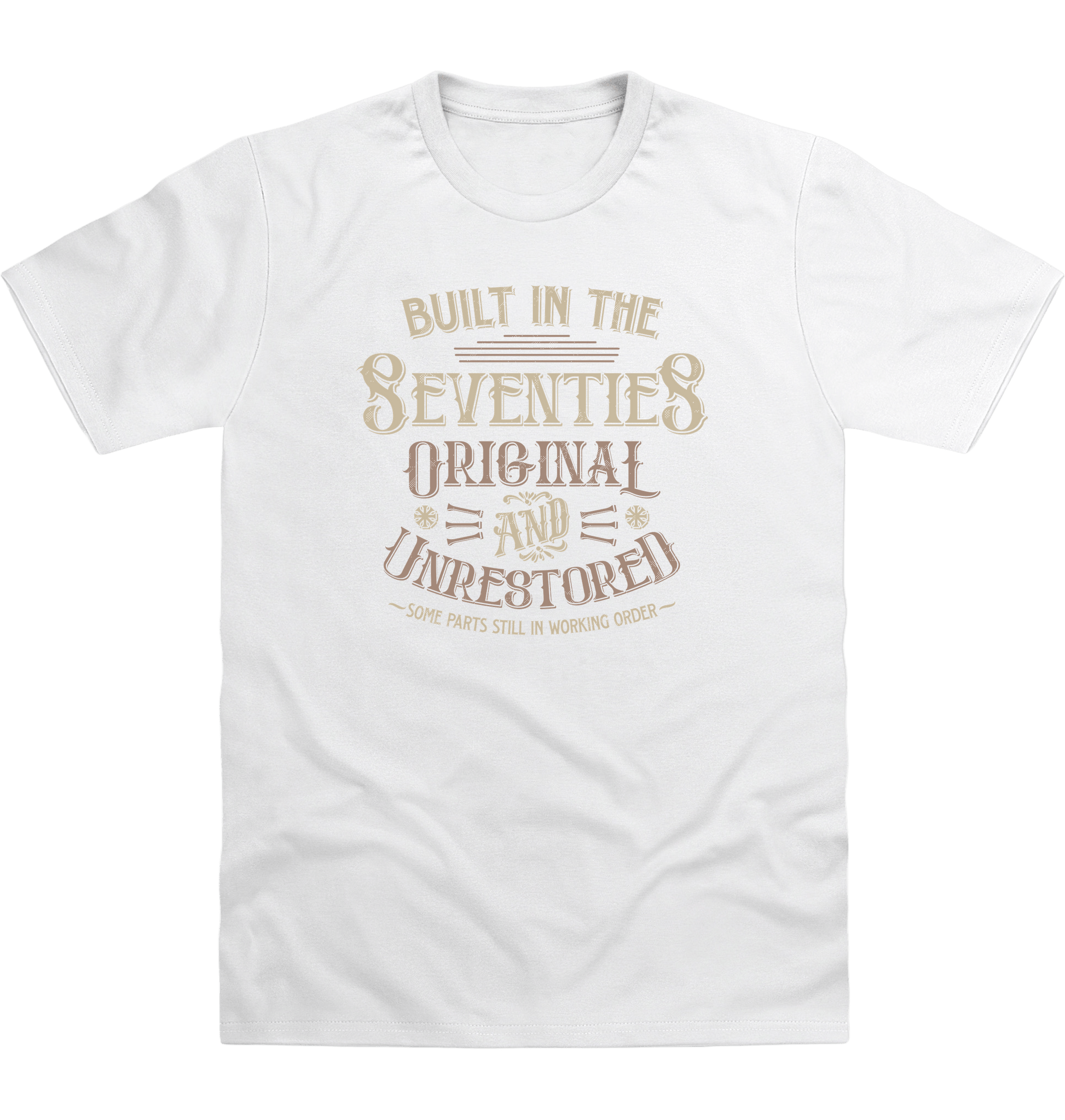 Arctic White Printed T-shirt Front