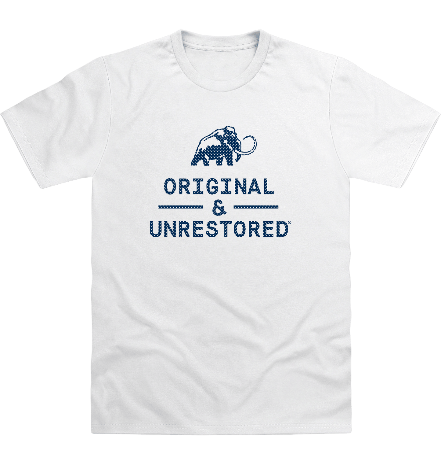 Arctic White Printed T-shirt Front