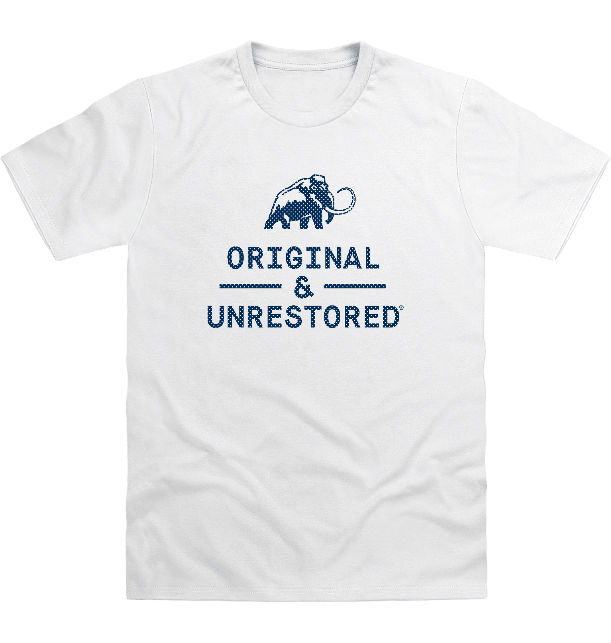 Arctic White Printed T-shirt Front