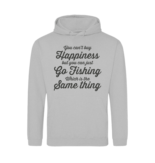 Heather Grey Printed Hoody Front