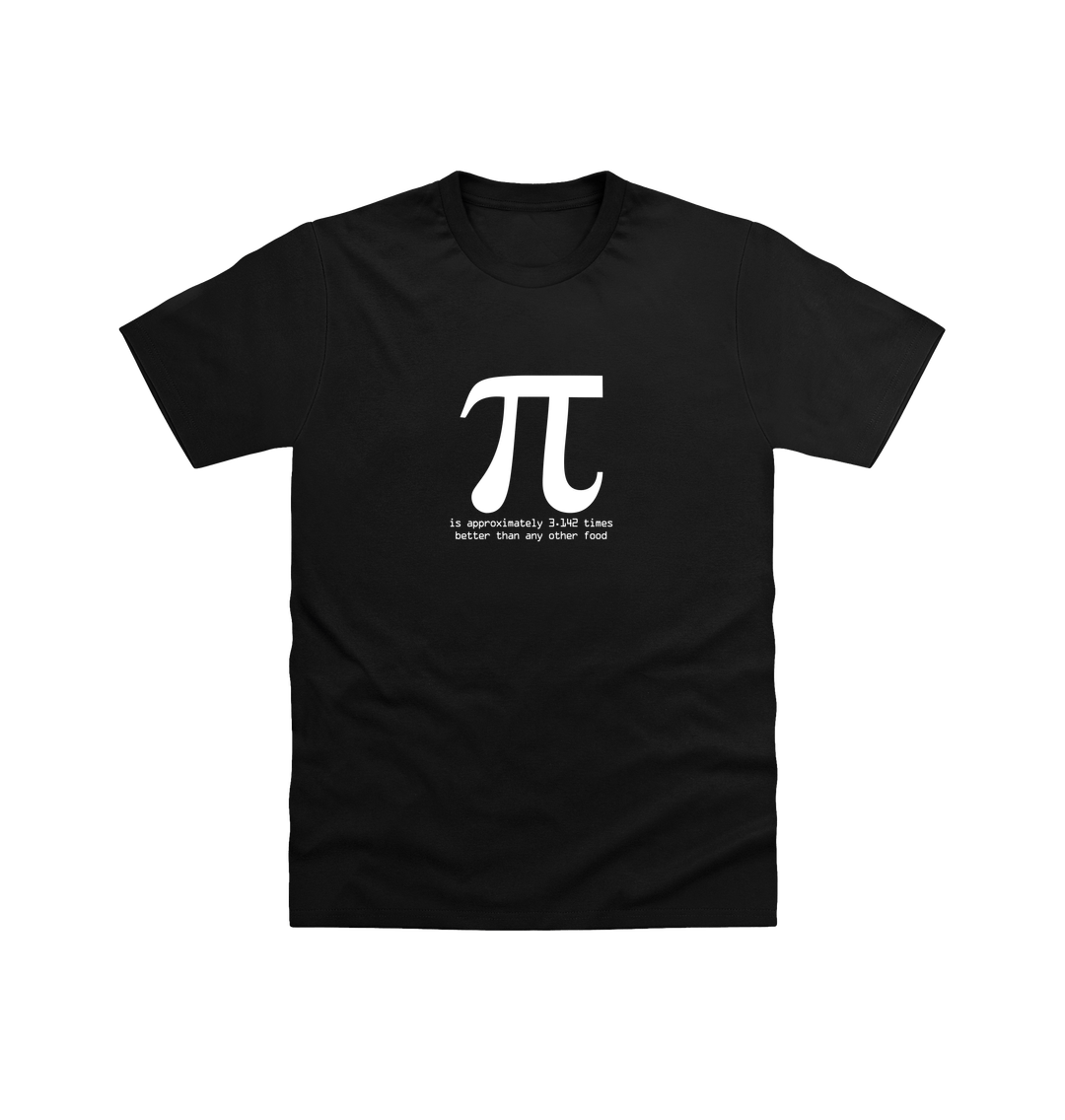 Black Printed T-shirt Front