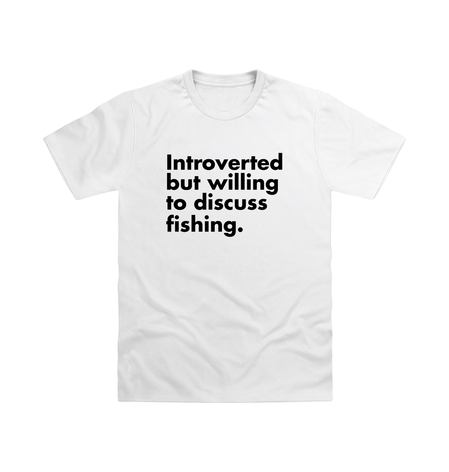Arctic White Printed T-shirt Front