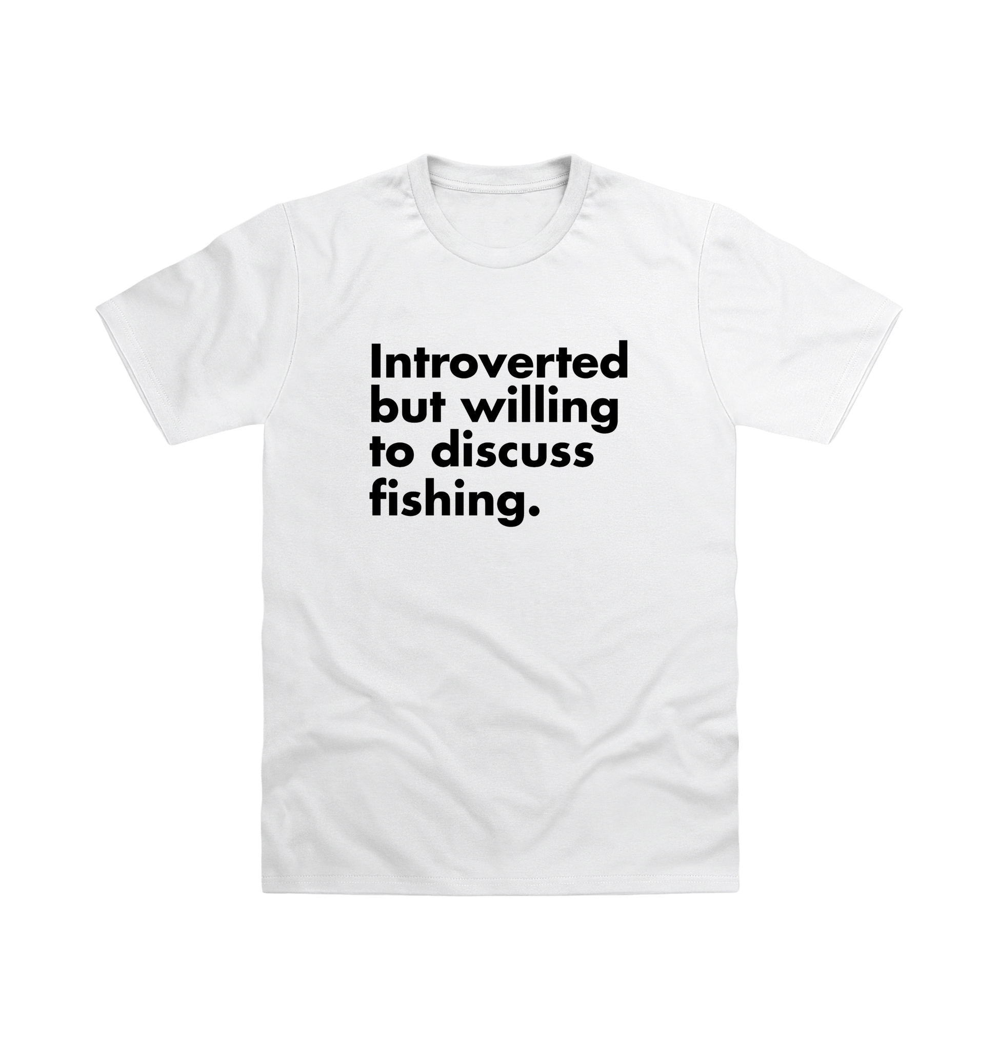 Arctic White Printed T-shirt Front