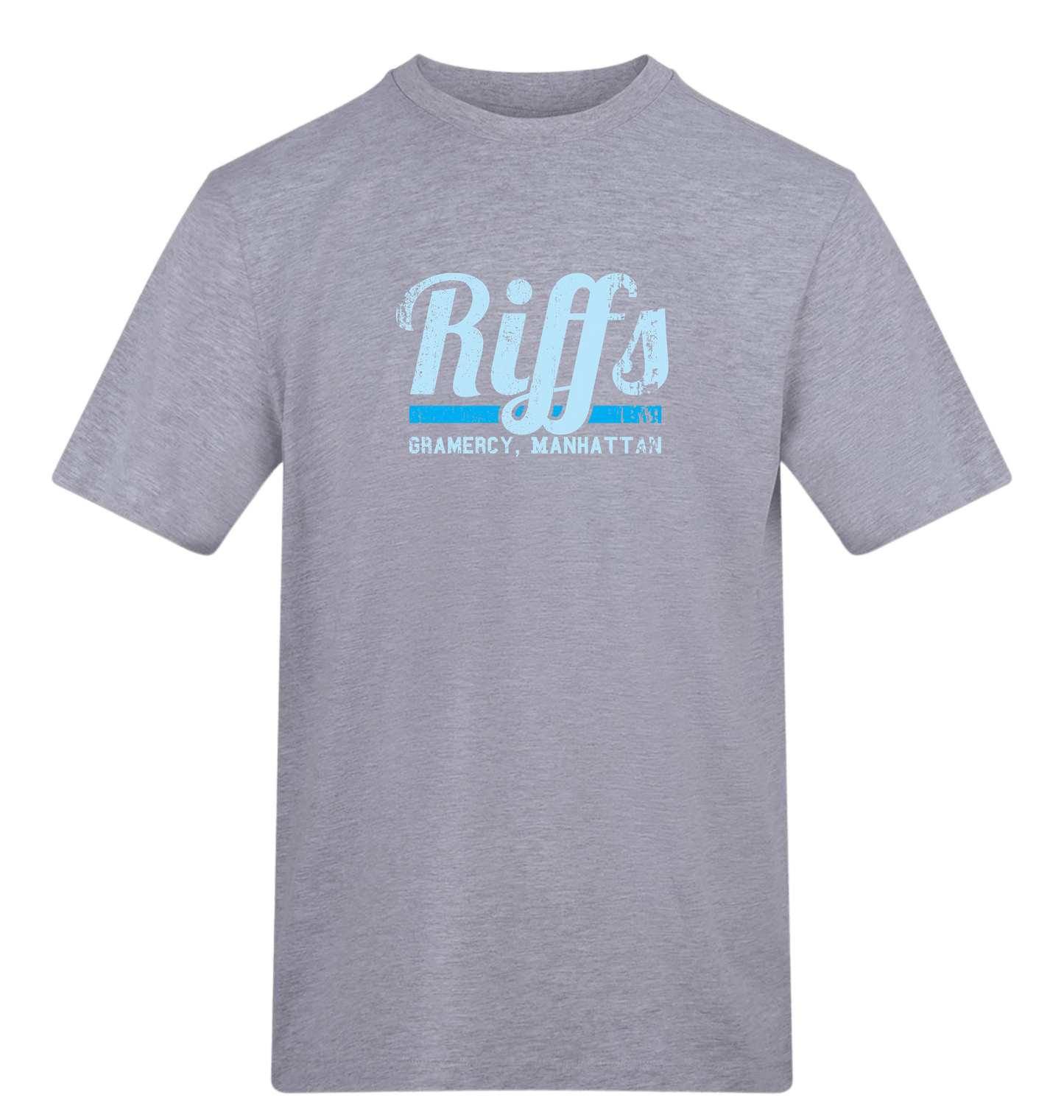 Heather Grey Printed T-shirt Front