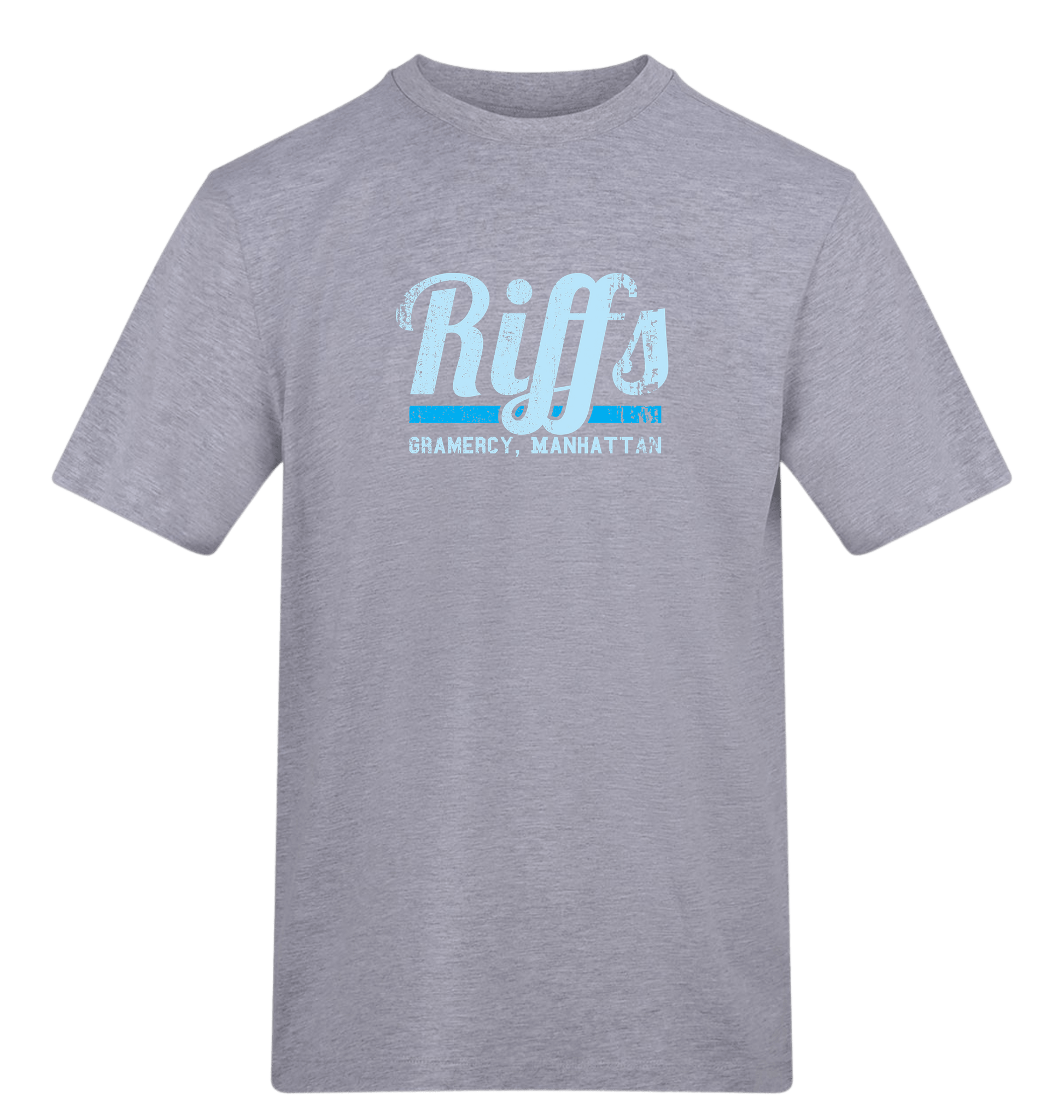 Heather Grey Printed T-shirt Front
