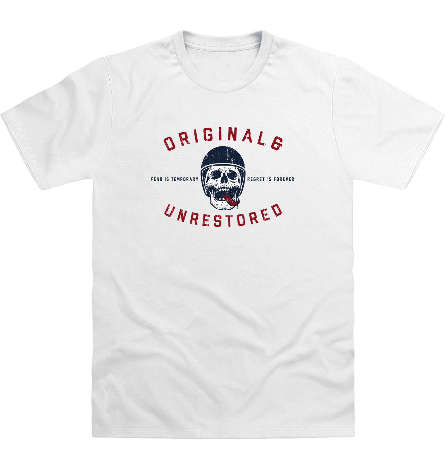 Arctic White Printed T-shirt Front