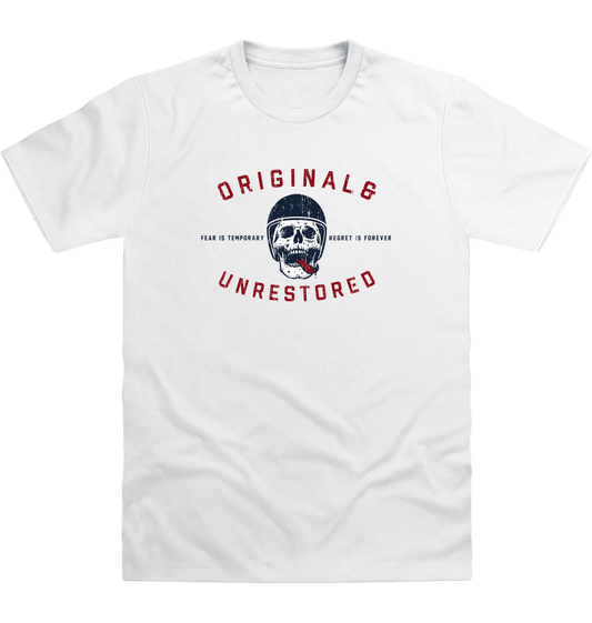Arctic White Printed T-shirt Front