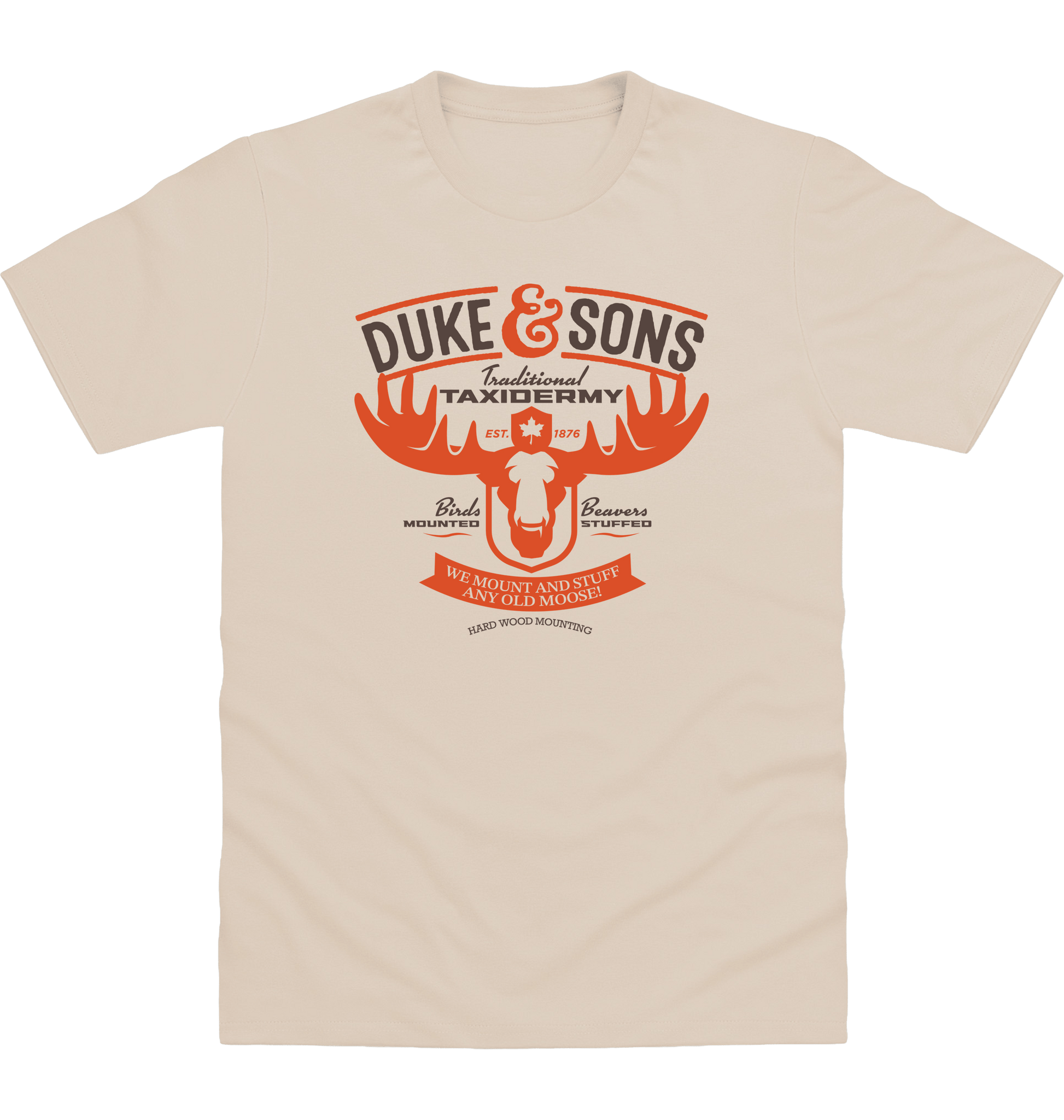 Natural Stone Printed T-shirt Front