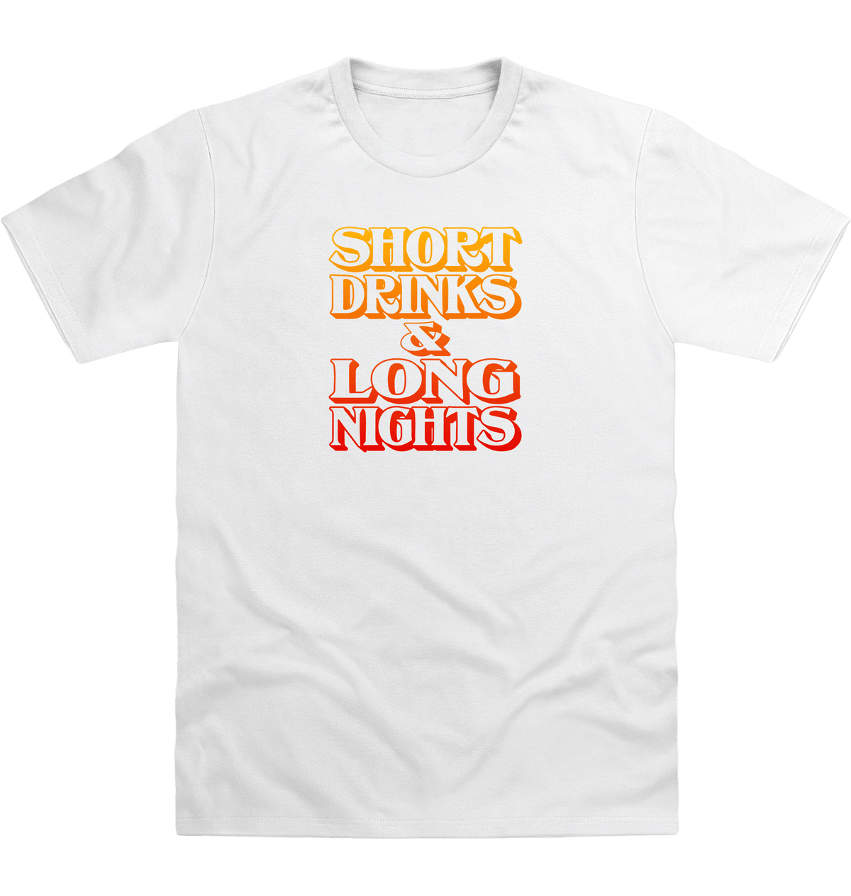 Arctic White Printed T-shirt Front