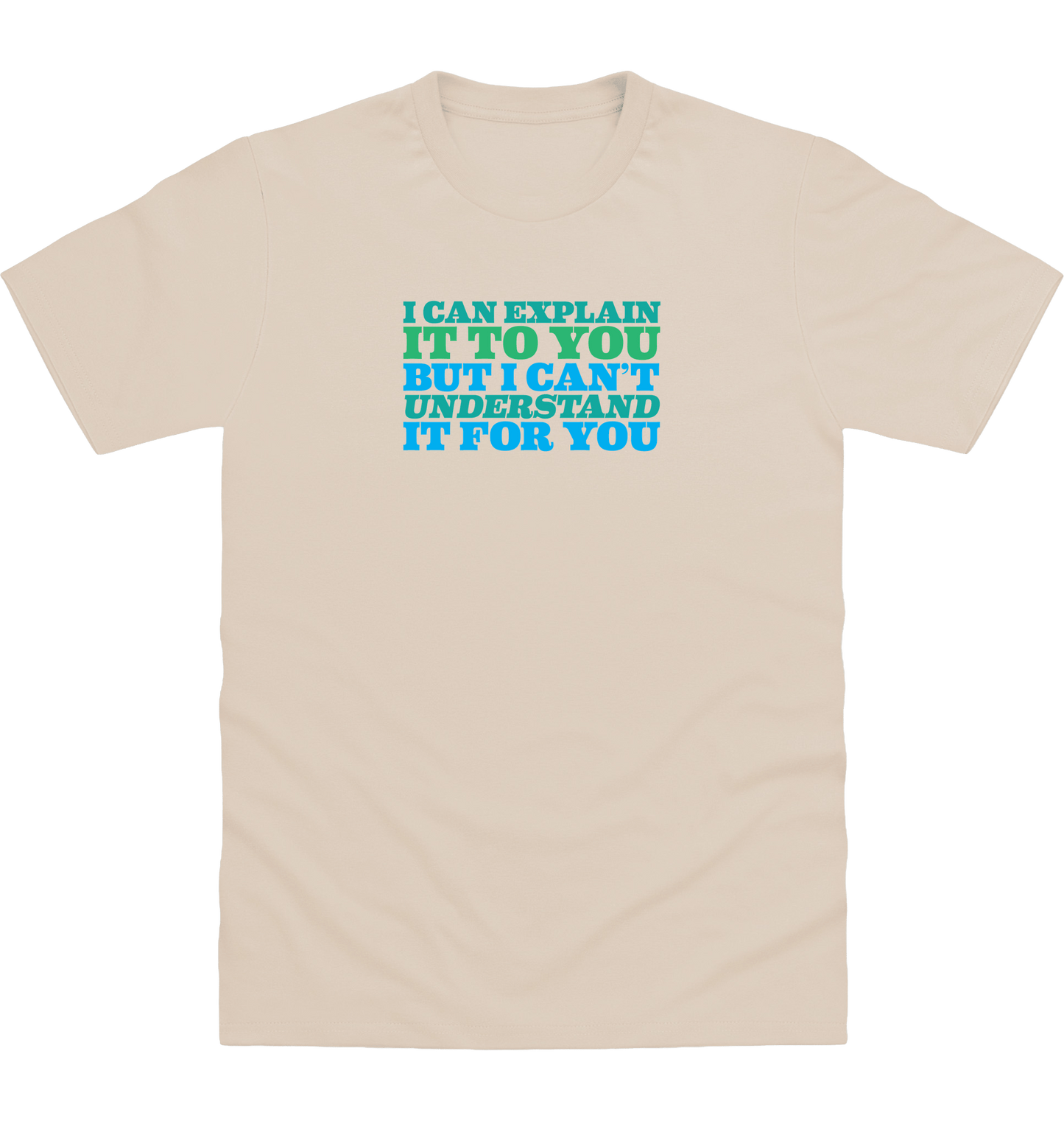 Natural Stone Printed T-shirt Front