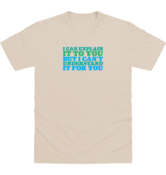 Natural Stone Printed T-shirt Front